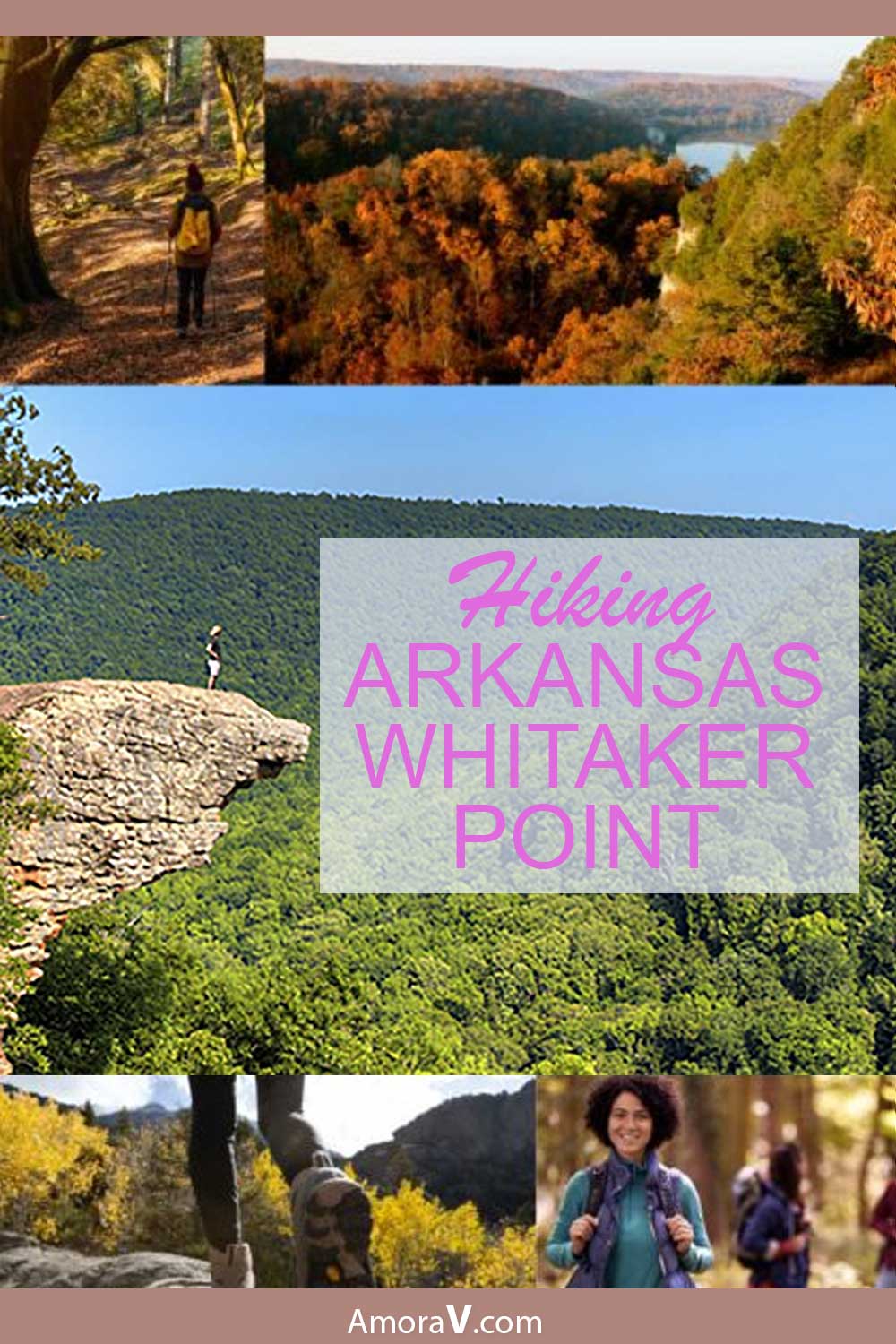 Hiking Arkansas Whitaker Point