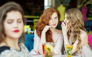 Be careful of someone who complains, this is a sign of a poor emotional support group. Another sign to look for is gossiping. People who gossip is detrimental to those around them. Furthermore, someone who displays traits of an elegant woman avoids gossip.