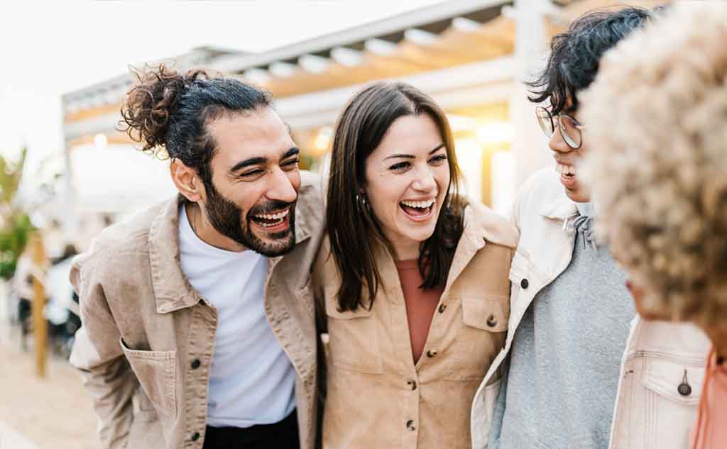 Asking how a couple met is a great way to the conversation started on a positive topic.