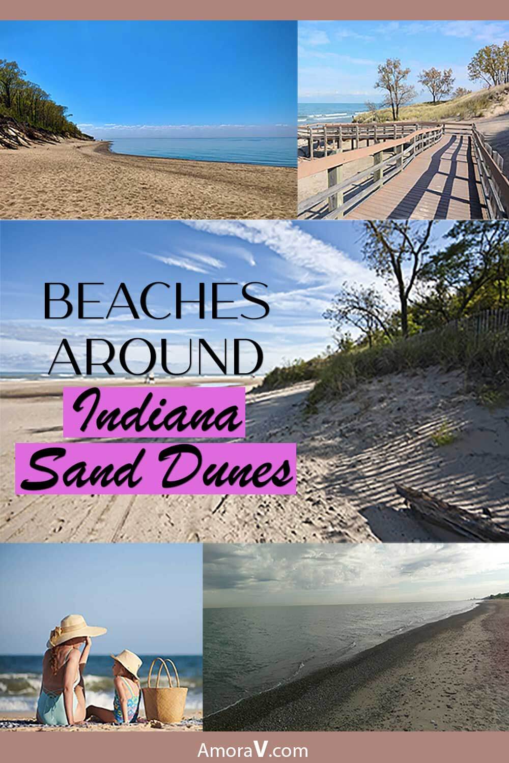 Beaches around Indiana Sand Dunes Amora V