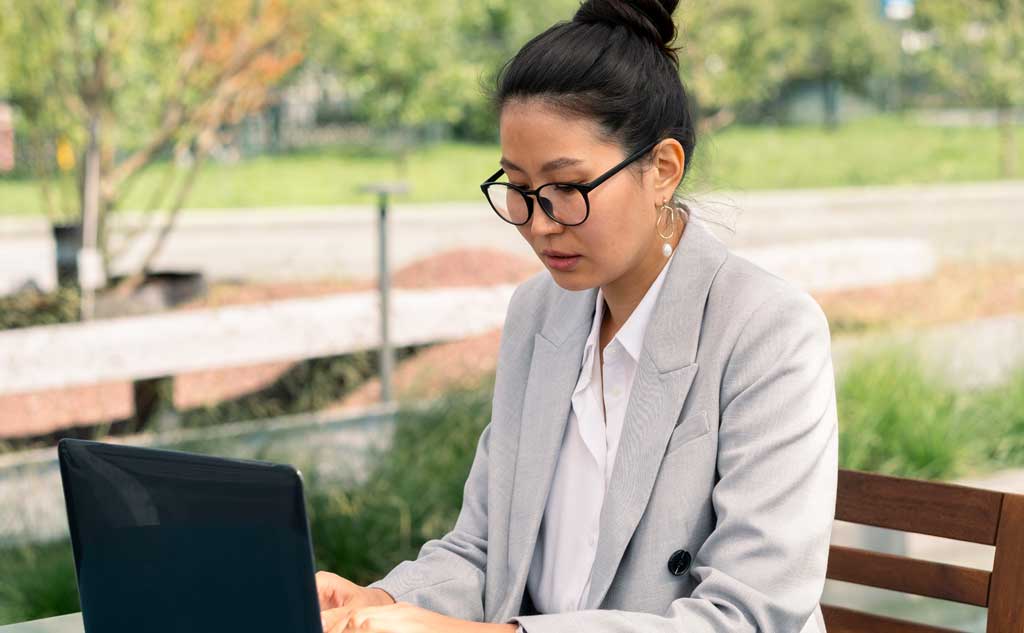 Another sign of an elegant woman is the ability to mind her own business and focus on herself and her goals.