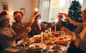 Hosting a Christmas Party is a great way to start a family tradition