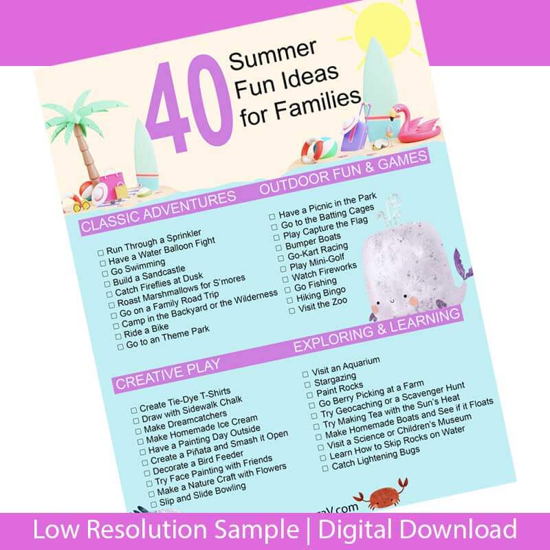 40 Summer Fun Ideas for Family - Image 2