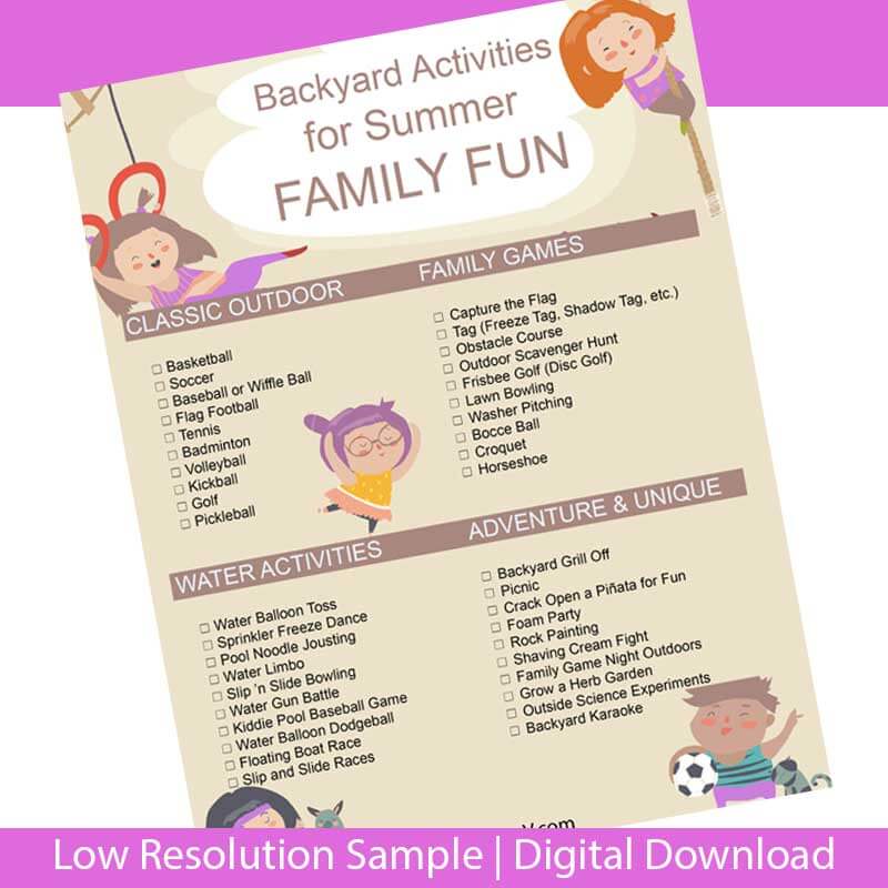 Backyard Activities for Summer Family Fun - Image 2