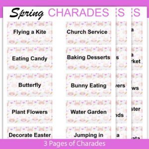 Spring Charades