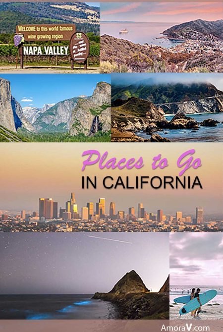 Places to go in California